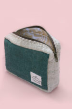 Himalayan Trooper Hemp Utility Pouch Green - Indian Hemp Store