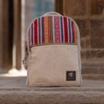 buddhaland co hemp backpack medium size - indian hemp store
