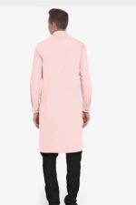 Hemploom Pink Desi Kurta back