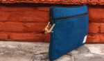 Blue laptop case