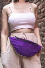 Green lifestyle running fanny pack