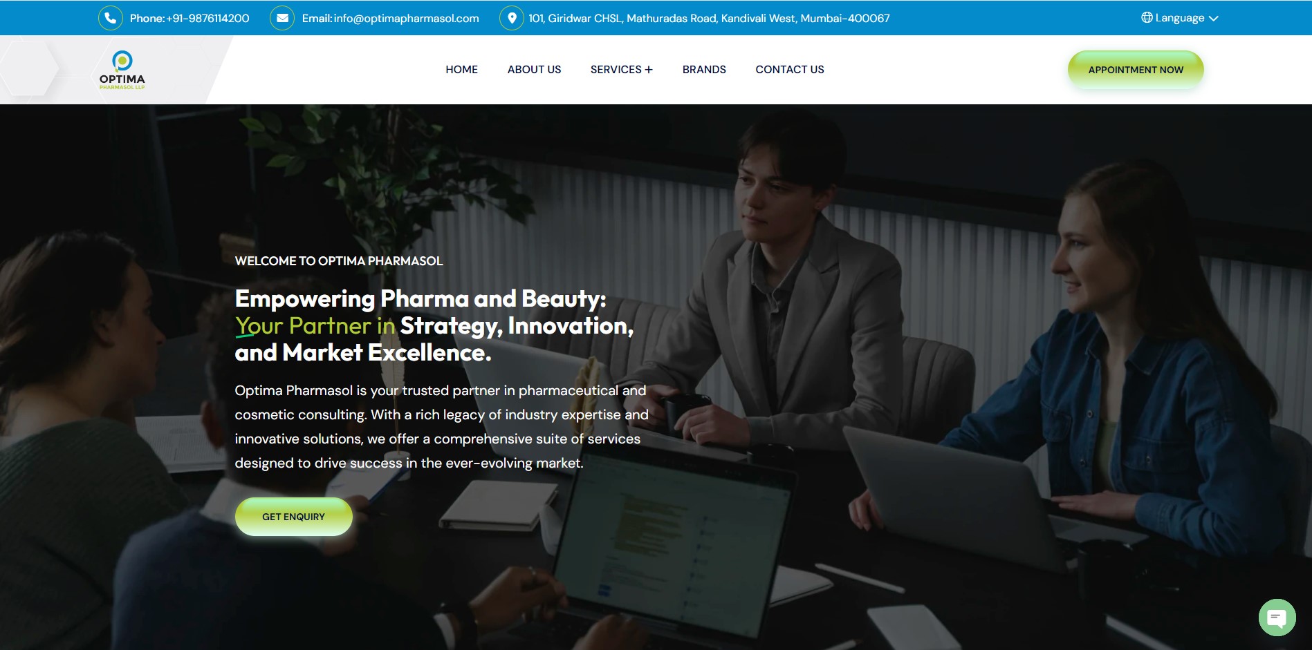 OPTIMA PHARMASOL LLP