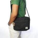 My Original OG Reiek Sling Hemp Bag - Indian Hempstore - Black