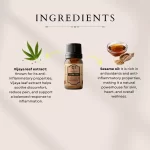 Cannazo India Core 3000 – Ayurvedic Anti-Inflammatory Oil with Vijaya Leaf Extract | 3000mg Potency - Image 7