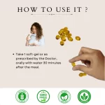 Cannazo India Hemp Seed Oil Softgels 500mg – Omega 3, 6 & 9 + Amino Acids | Plant-Based Fish Oil Alternative for Heart, Brain & Skin Health - Image 5