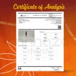 Cannazo India Uplift Plus - Indian Hempstore - Certificate of analysis