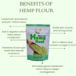 INDUS HEMP – Hemp Flour | Improves Digestion & Gut Health | Vegan & Gluten-Free Superfood - Image 3