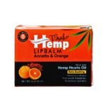 INDUS HEMP LIP BALM | ANNATTO & ORANGE | SPF 15 | FOR PLUMPER & SUPPLE LIPS - Image 2