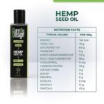 Cure-By-Design-Hemp-Seed-Oil-Indian-Hempstore-nutrition-facts