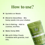 Cure by Design Hemp Seed Toasted with Pink Salt 250g | Roasted Hemp Seeds with Plant Protein - Image 3