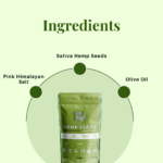 Cure by Design Hemp Seed Toasted with Pink Salt 250g | Roasted Hemp Seeds with Plant Protein - Image 5
